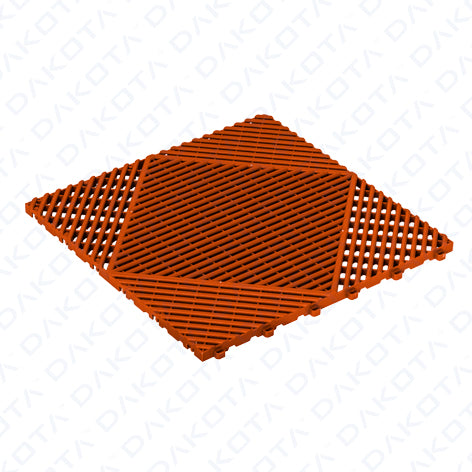 Mattonella Drenante ROSSO MATTONE 400x400 mm, spessore 18 mm - (prezzo a confezione da 6 pezzi)