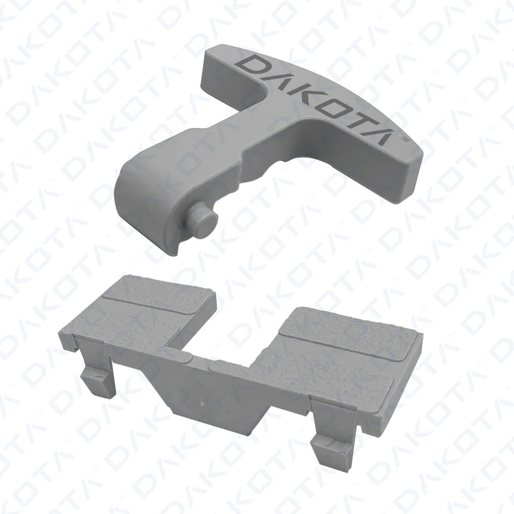 Maniglia di ricambio per chiusini e griglie 20/30/40/55 (Grigio o Verde)