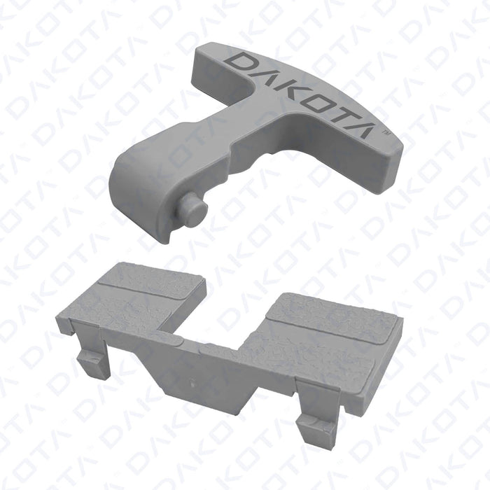 Maniglia di ricambio per chiusini e griglie 20/30/40/55 (Grigio o Verde)