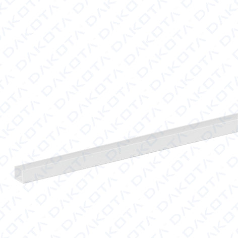 Profilo Terminale a “U” 11,5x12,5x2500 mm - prezzo a confezione