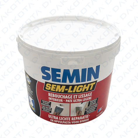 SEM LIGHT - Stucco Alleggerito Premiscelato Antiritiro per Muro Legno Cartongesso