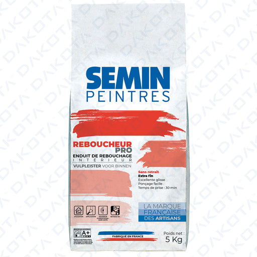 REBOUCHER PRO - Stucco in polvere per pareti interne - 5 KG