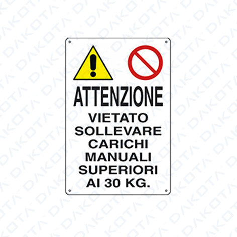 Cartello Segnaletico Formato 50 x 70