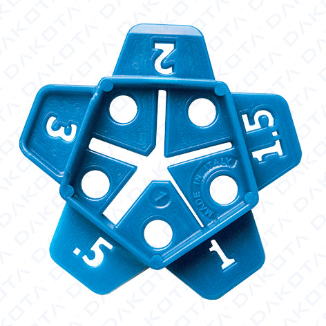 PENTA - distanziatore multispessore pluriuso