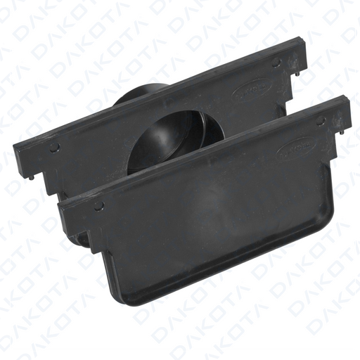 Set Tappi Aperto/Chiuso (2 tappi a conf.) per Canaletta Taurus 130/40 - (prezzo a CF)