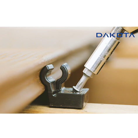 Teniclip System per decking legno termotrattato EUROPA -  prezzo a conf. da 100 pz